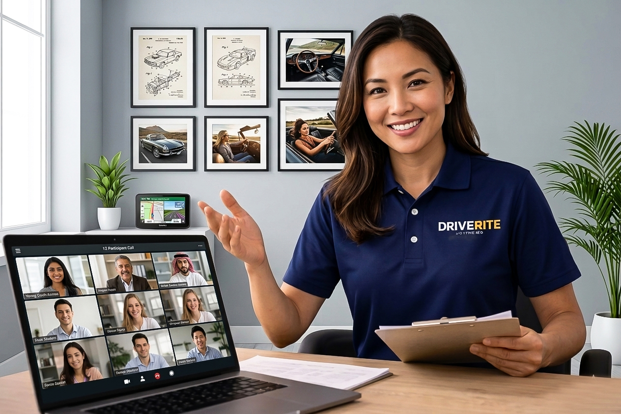 Drive Rite Academy instructor teaching Brooklyn student